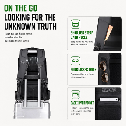 STRENDY Titan Shell X Laptop Backpack