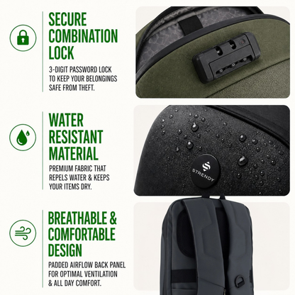 STRENDY Titan Shell X Laptop Backpack